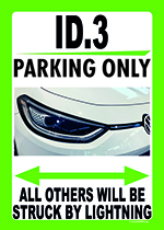ID.3 PARKING ONLY